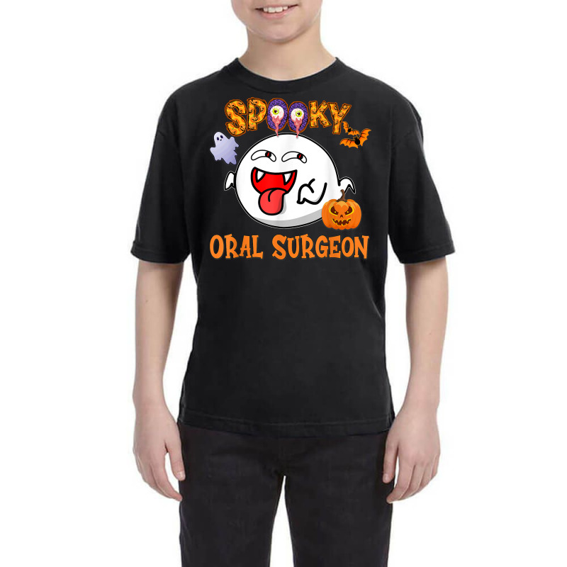 Boo Halloween Costume Spooky Oral Surgeon T Shirt Youth Tee by riogasehzilahiy | Artistshot