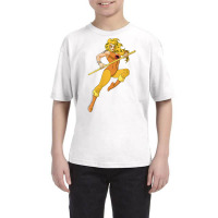 Womens Thundercats Cheetara Portrait V Neck T Shirt Youth Tee | Artistshot