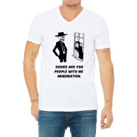 Skulduggery Pleasant Fanart V-neck Tee | Artistshot