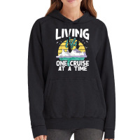 Living Life One Cruise At A Time   Cruise Ship T Shirt Vintage Hoodie | Artistshot