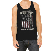 Gun American Flag Colors Don't Run They Reload (on Back) T Shirt Tank Top | Artistshot