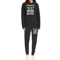 Gift For Freaking Awesome Etymologist Hoodie & Jogger Set | Artistshot