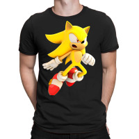 Yellow Hedgehog Jumps Aside T-shirt | Artistshot