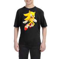 Yellow Hedgehog Jumps Aside Youth Tee | Artistshot