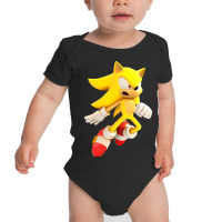 Yellow Hedgehog Jumps Aside Baby Bodysuit | Artistshot