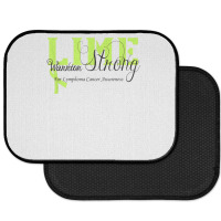 Lymphoma Cancer Lime Ribbon Strong Warrior Awareness Rear Car Mat | Artistshot