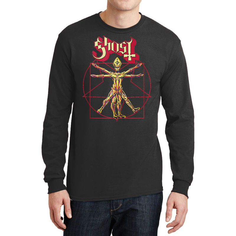 Ghost – Red Popestar Man Tank Top Long Sleeve Shirts by fallenafsericebe | Artistshot