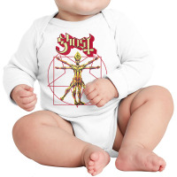 Ghost – Red Popestar Man Tank Top Long Sleeve Baby Bodysuit | Artistshot