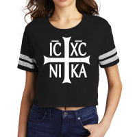 Ic Xc Nika Cross T Shirt Eastern Christian Greek Tee Shirt Scorecard Crop Tee | Artistshot