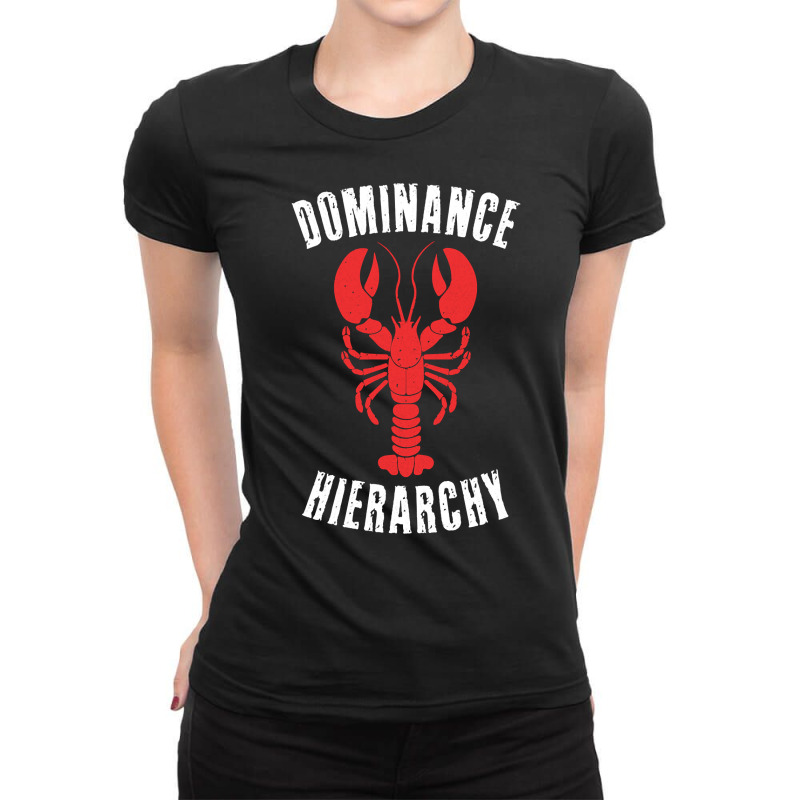 Dr Peterson Shirt Dominance Hierarchy Lobster 12 Rules Bucko Ladies Fitted T-Shirt by plancefbtluceka | Artistshot