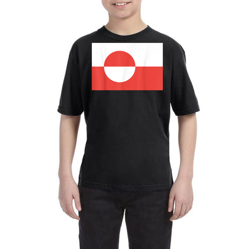 Flag Of Greenland T Shirt Tee Tees T Shirt Tshirt Youth Tee | Artistshot