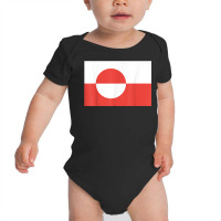 Flag Of Greenland T Shirt Tee Tees T Shirt Tshirt Baby Bodysuit | Artistshot