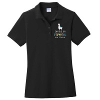 Womens En Espanol Por Favor Maestra Bilingual Spanish Teacher T Shirt Ladies Polo Shirt | Artistshot