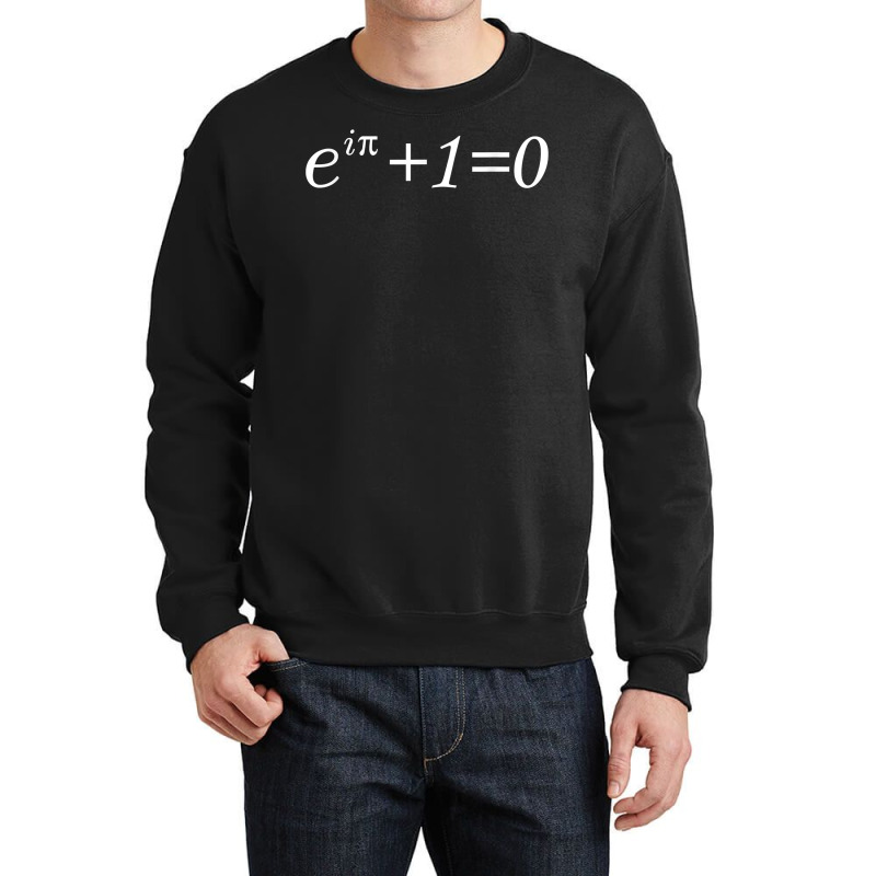 E^(ipi)+1=0 The Mathematical Record Of The Euler Identity T Shirt Crewneck Sweatshirt | Artistshot