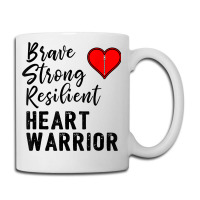 Heart Warrior Chd Awareness Brave Strong Resilient Shirt T Shirt Coffee Mug | Artistshot