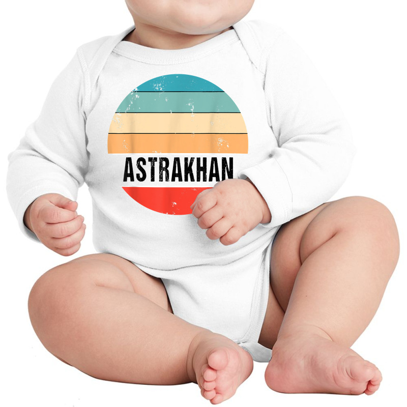 Astrakhan Russia City Trip T Shirt Long Sleeve Baby Bodysuit by woestebjparmal | Artistshot