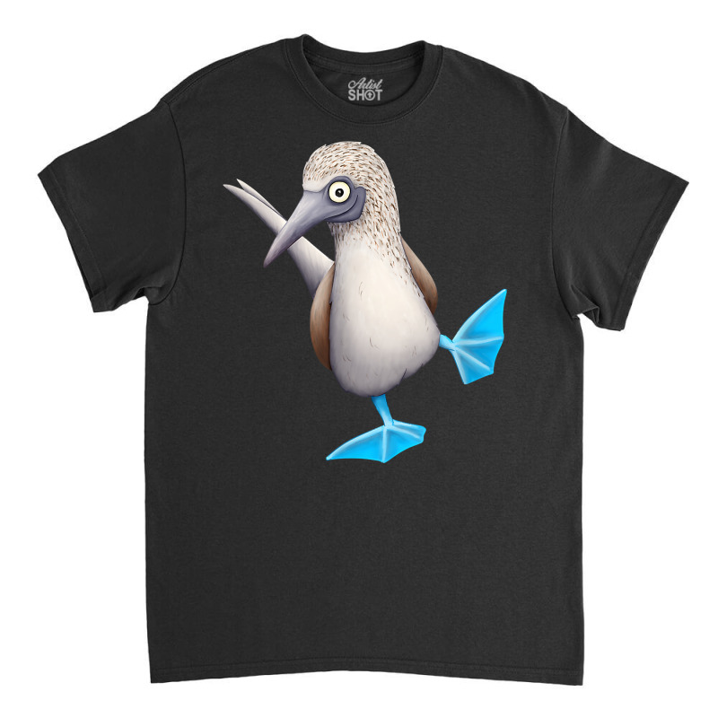 Fancy Dancing Sea Bird Funky Blue Foot Booby T Shirt Classic T-shirt by caulkyuladdenrxi | Artistshot