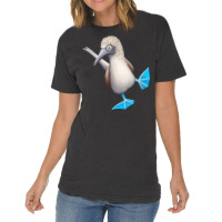 Fancy Dancing Sea Bird Funky Blue Foot Booby T Shirt Vintage T-shirt | Artistshot