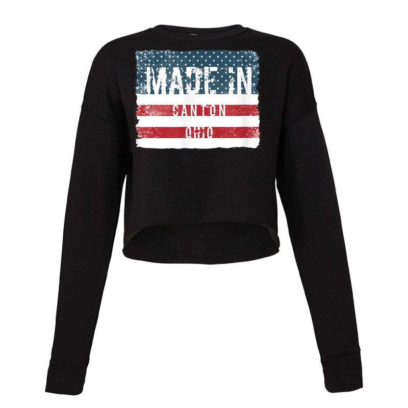 Made In Canton, Ohio T Shirt Cropped Sweater | Artistshot