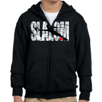 Slalom Water Skier Youth Zipper Hoodie | Artistshot