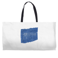 Machinist Tools Blueprint   Cnc Machine Operator T Shirt Weekender Totes | Artistshot