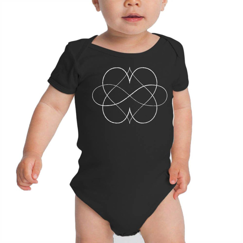 Infinite Love Double Heart Symbol Polyamory Vintage T Shirt Baby Bodysuit by crineraullamasqo | Artistshot