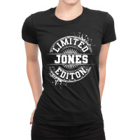 Jones Funny Surname Family Tree Birthday Reunion Gift Idea T Shirt Ladies Fitted T-shirt | Artistshot