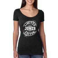 Jones Funny Surname Family Tree Birthday Reunion Gift Idea T Shirt Women's Triblend Scoop T-shirt | Artistshot