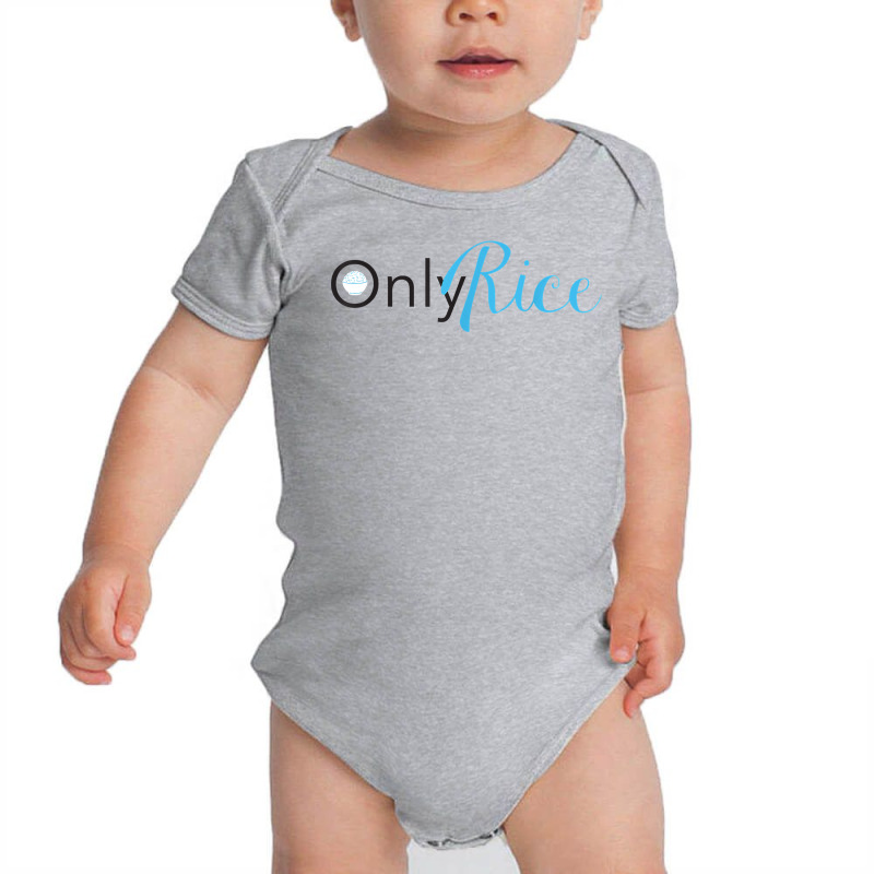 Funny Only Rice Joke T Shirt Baby Bodysuit by pilusoekyokeln | Artistshot