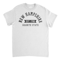 New Hampshire Est. 1788 The Granite State Pullover Hoodie Classic T-shirt | Artistshot