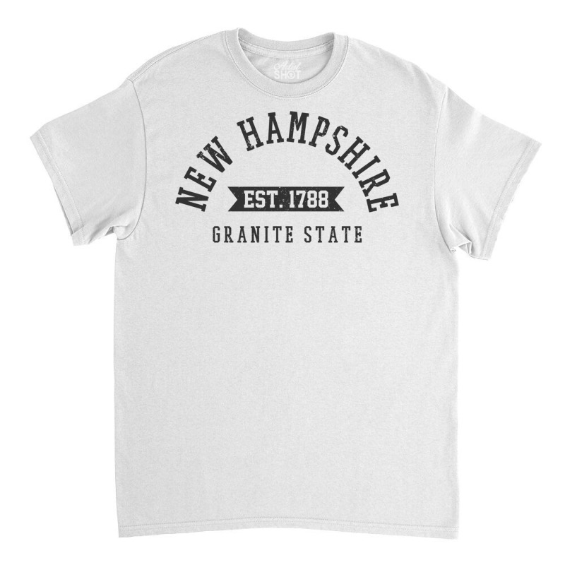 New Hampshire Est. 1788 The Granite State Pullover Hoodie Classic T-shirt | Artistshot