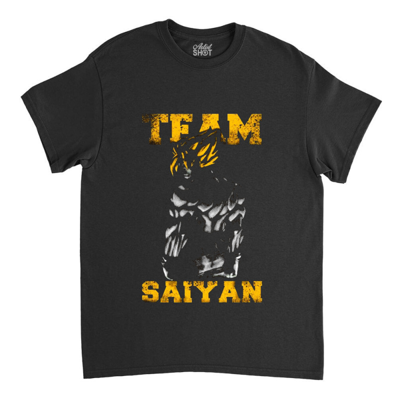 Team Saiyan Classic T-shirt by ShelaRenayKaeser | Artistshot