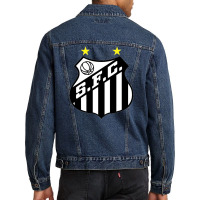 Santos Fc Men Denim Jacket | Artistshot