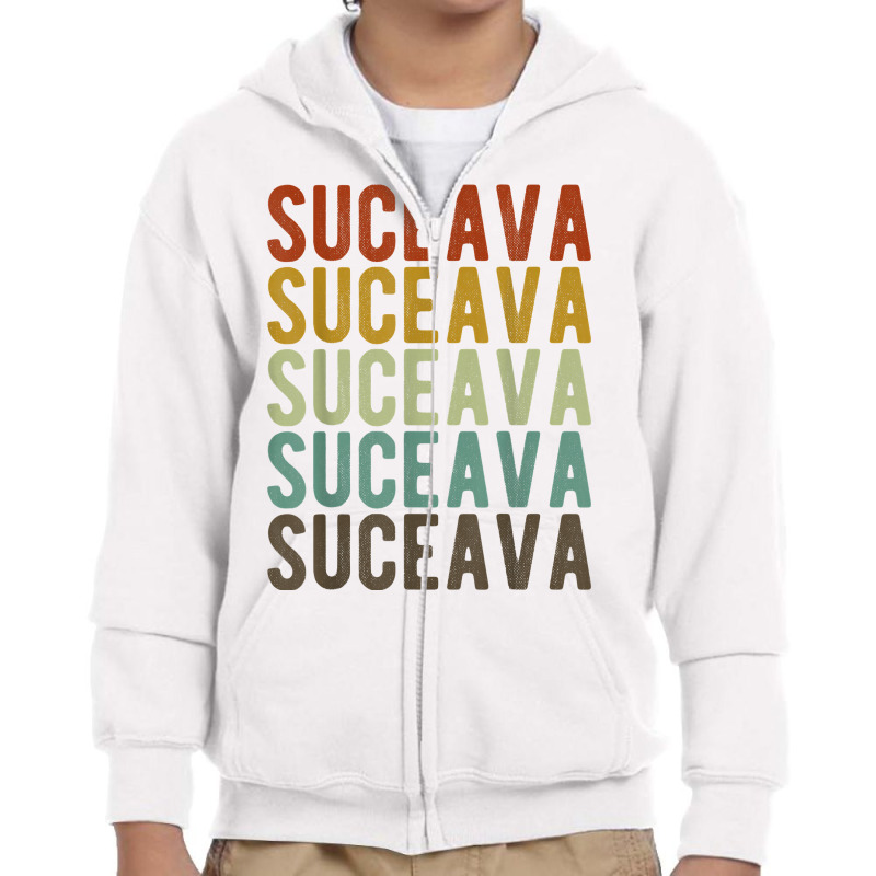 Suceava City Romania Retro T Shirt Youth Zipper Hoodie | Artistshot