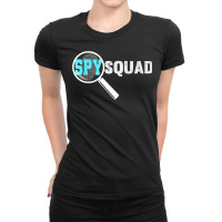 Spy Squad Police Crime Investigator Private Detective Team T Shirt Ladies Fitted T-shirt | Artistshot