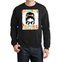 Retro National Latin Flags Hispanic Heritage Month Groovy T Shirt Crewneck Sweatshirt | Artistshot