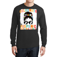 Retro National Latin Flags Hispanic Heritage Month Groovy T Shirt Long Sleeve Shirts | Artistshot