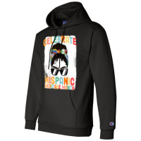 Retro National Latin Flags Hispanic Heritage Month Groovy T Shirt Champion Hoodie | Artistshot