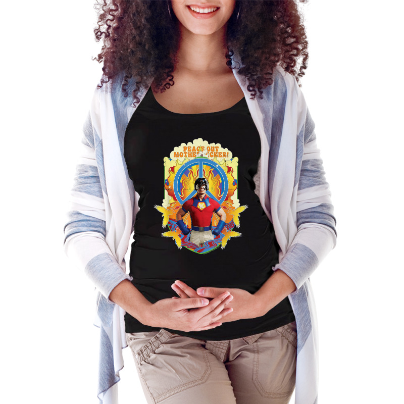 Peacemaker Let's Go! T Shirt Maternity Scoop Neck T-shirt | Artistshot