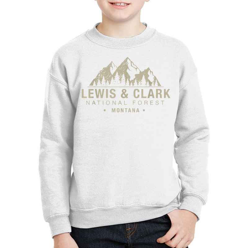 Lewis & Clark National Forest Montana T Shirt Youth Sweatshirt by caulkyuladdenrxi | Artistshot