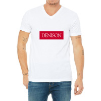 The Denison V-neck Tee | Artistshot