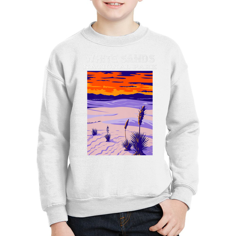 White Sands National Park New Mexico Camping Hiking Premium T Shirt Youth Sweatshirt | Artistshot