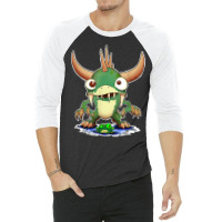 Wisconsin's Legendary Hodag Of Rhinelander T Shirt 3/4 Sleeve Shirt | Artistshot