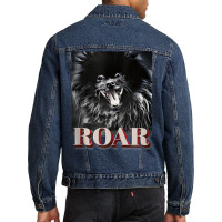 Roar Pomeranian Dog Tank Top Tank Top Men Denim Jacket | Artistshot