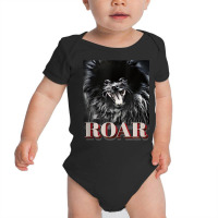 Roar Pomeranian Dog Tank Top Tank Top Baby Bodysuit | Artistshot