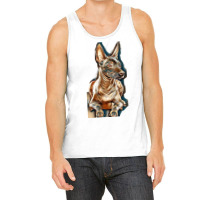 Xoloitzcuintle Dog Isolated  On Black Background In Studio Tank Top | Artistshot