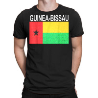 Guinea Bissau Flag Artistic Design T Shirt T-shirt | Artistshot