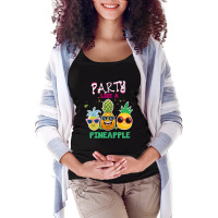 Party Like A Pineapple Maternity Scoop Neck T-shirt | Artistshot