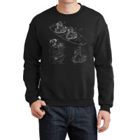 Wakeboard Blueprint Shirt   Wakeboarding Boat Wake Board Tee Crewneck Sweatshirt | Artistshot