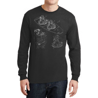 Wakeboard Blueprint Shirt   Wakeboarding Boat Wake Board Tee Long Sleeve Shirts | Artistshot